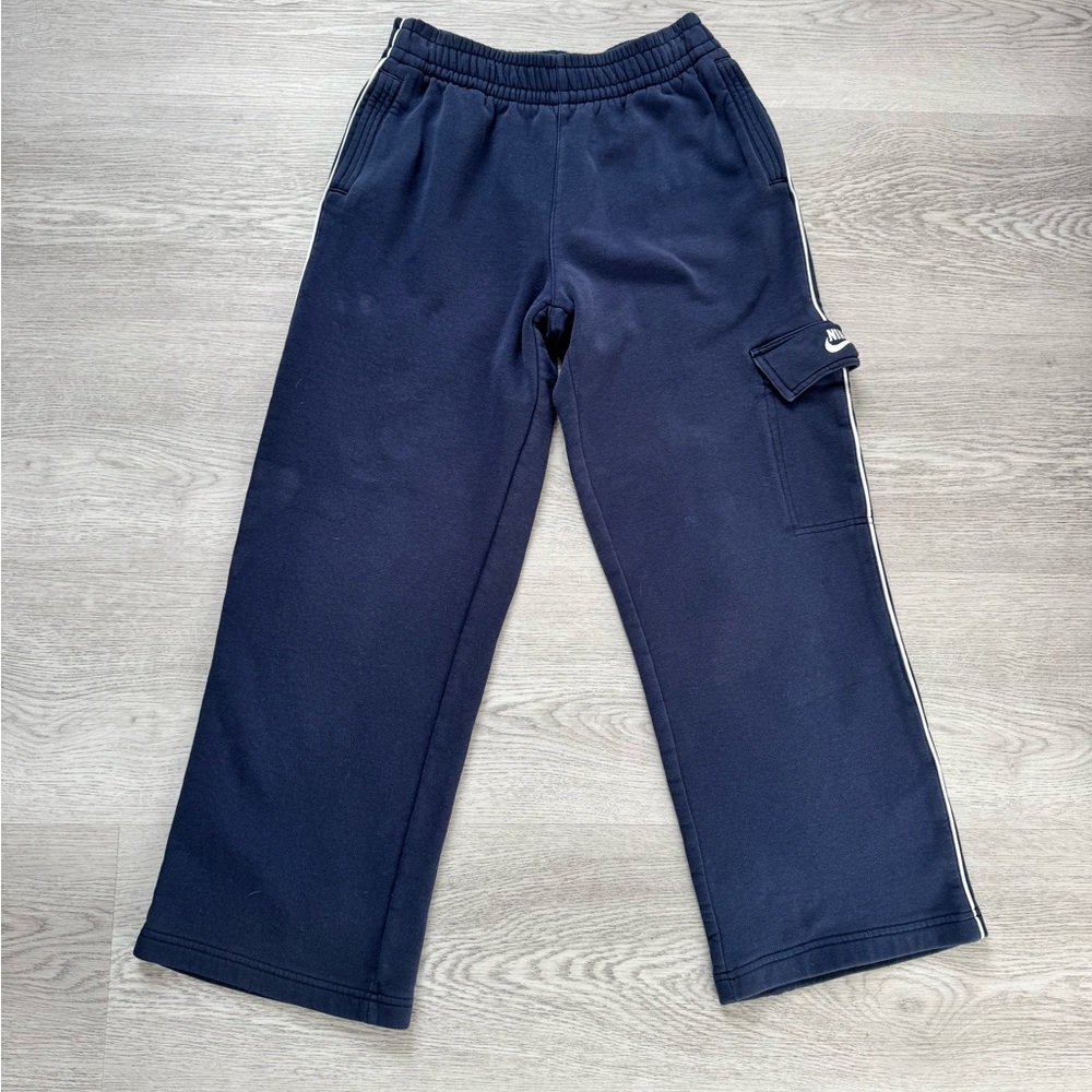 Nike Kids Navy Sweatpants size large